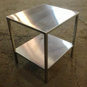 TIG welded Stainless table - Dairy farm application