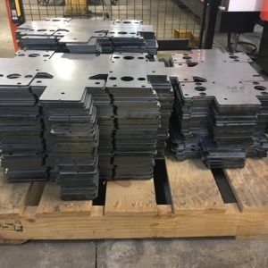 3/8 HRPO Laser cut steel parts